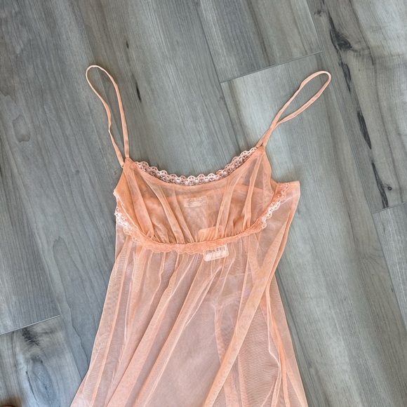 Free People mesh maxi dress xs - Picture 3 of 4